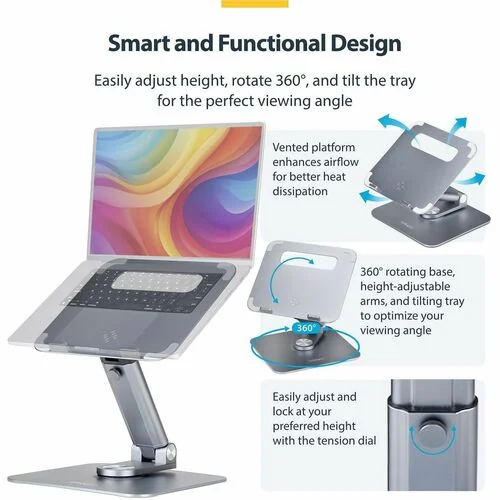 Telescopic Laptop Stand Computer Riser - ATER-LAPTOP-RISER